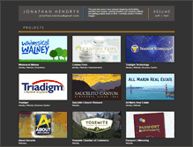 Tablet Screenshot of jhendryx.com